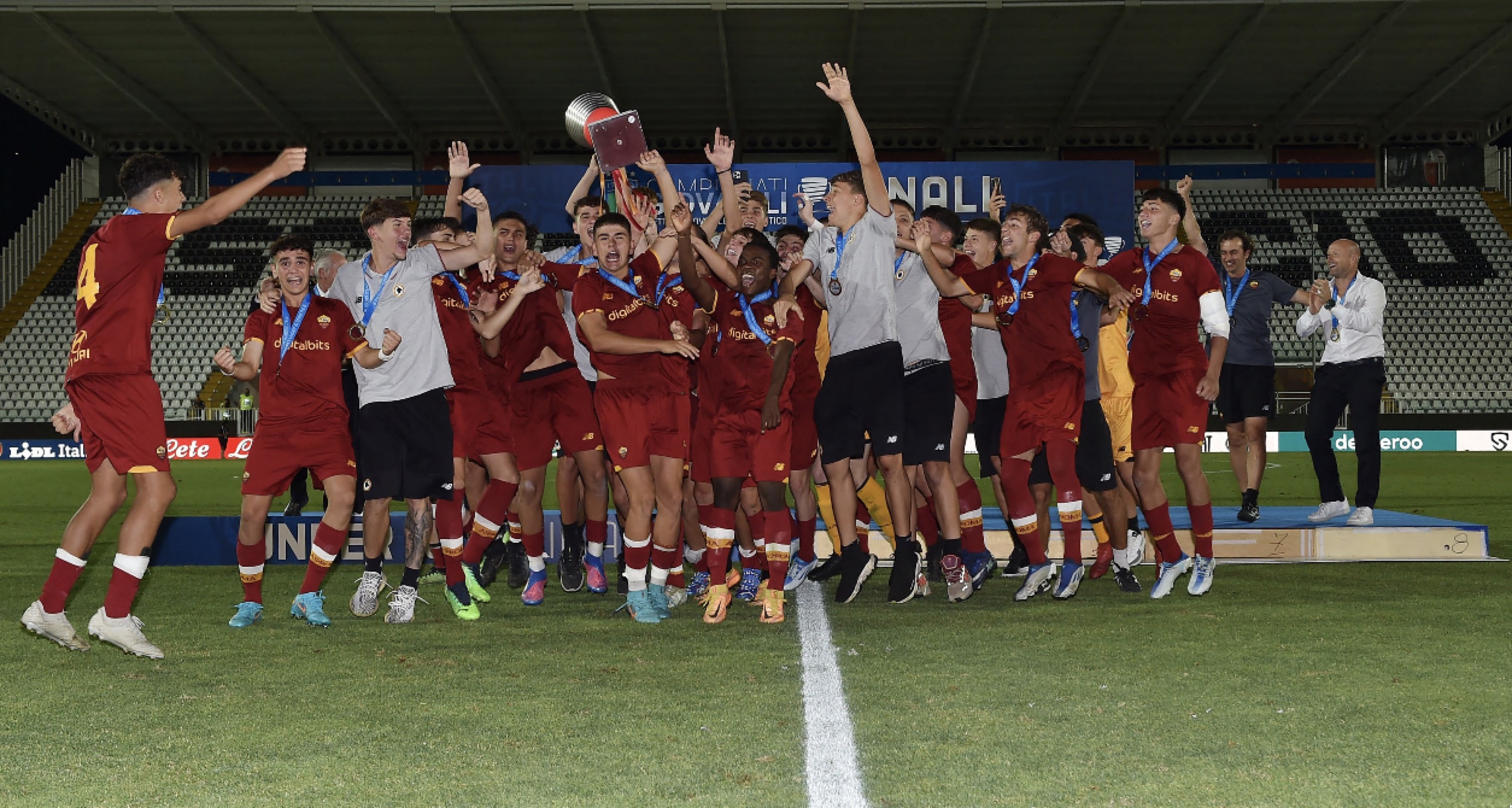 Under 17, la stagione dei campioni c'è Cassetti nello staff